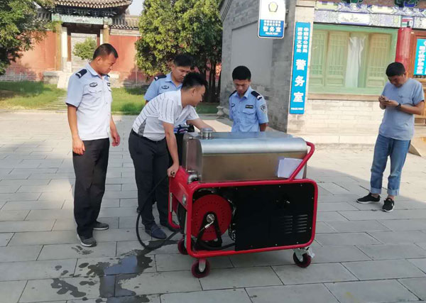 陜西韓城市某文物保護單位采購移動細水霧