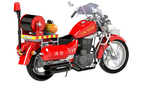 兩輪消防摩托車的性能優勢